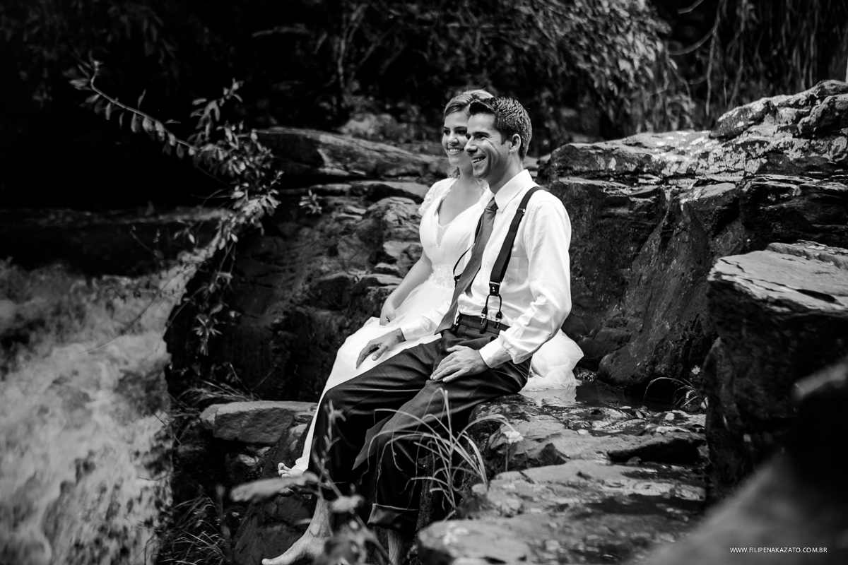 ensaio trash the dress noivos