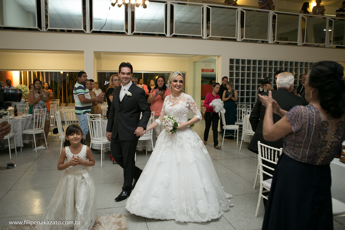 recepção dos noivos