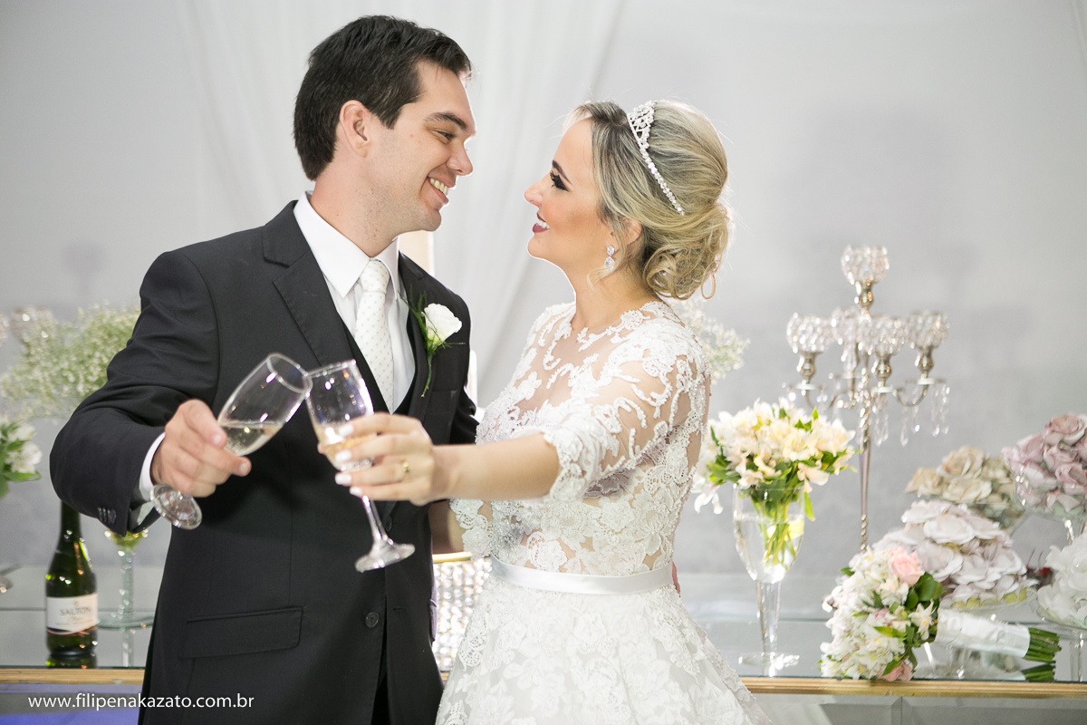 brinde dos noivos
