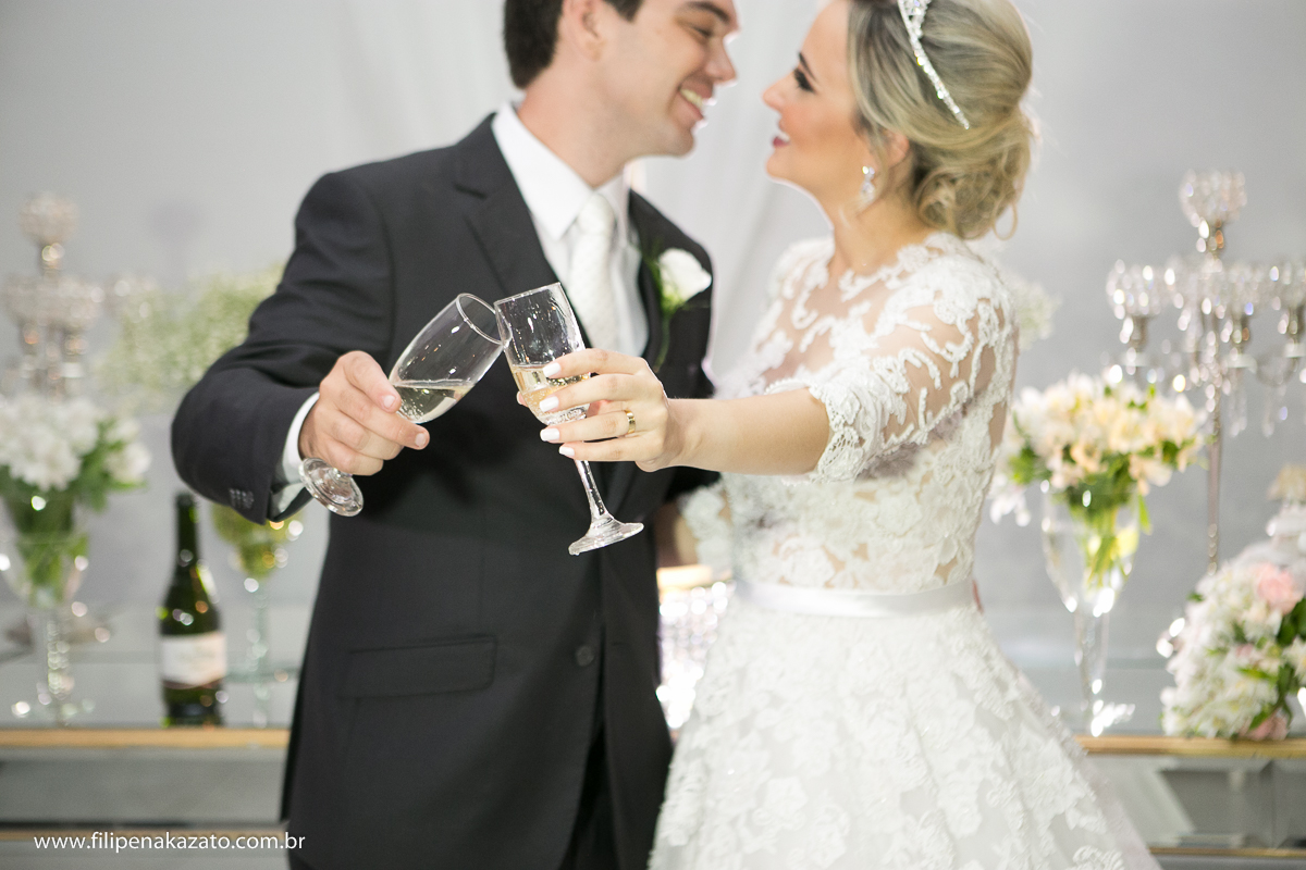 brinde dos noivos