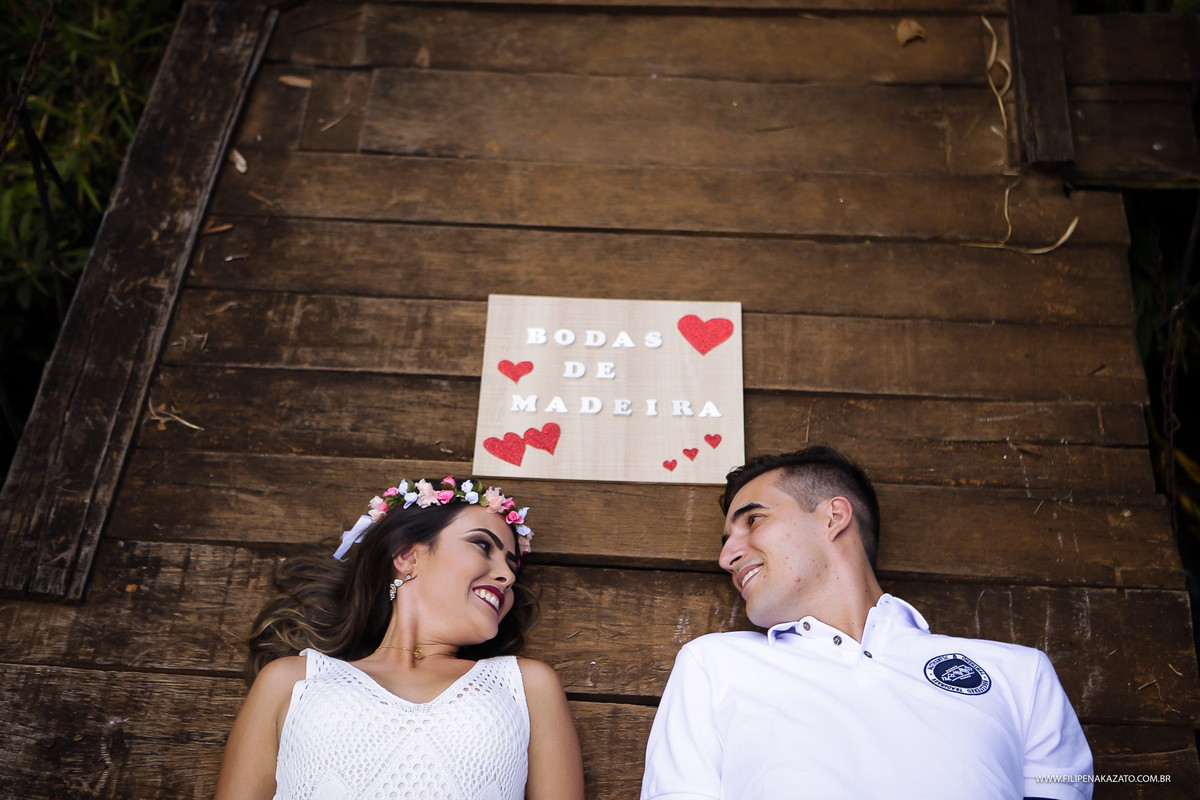 Ensaio bodas de madeira