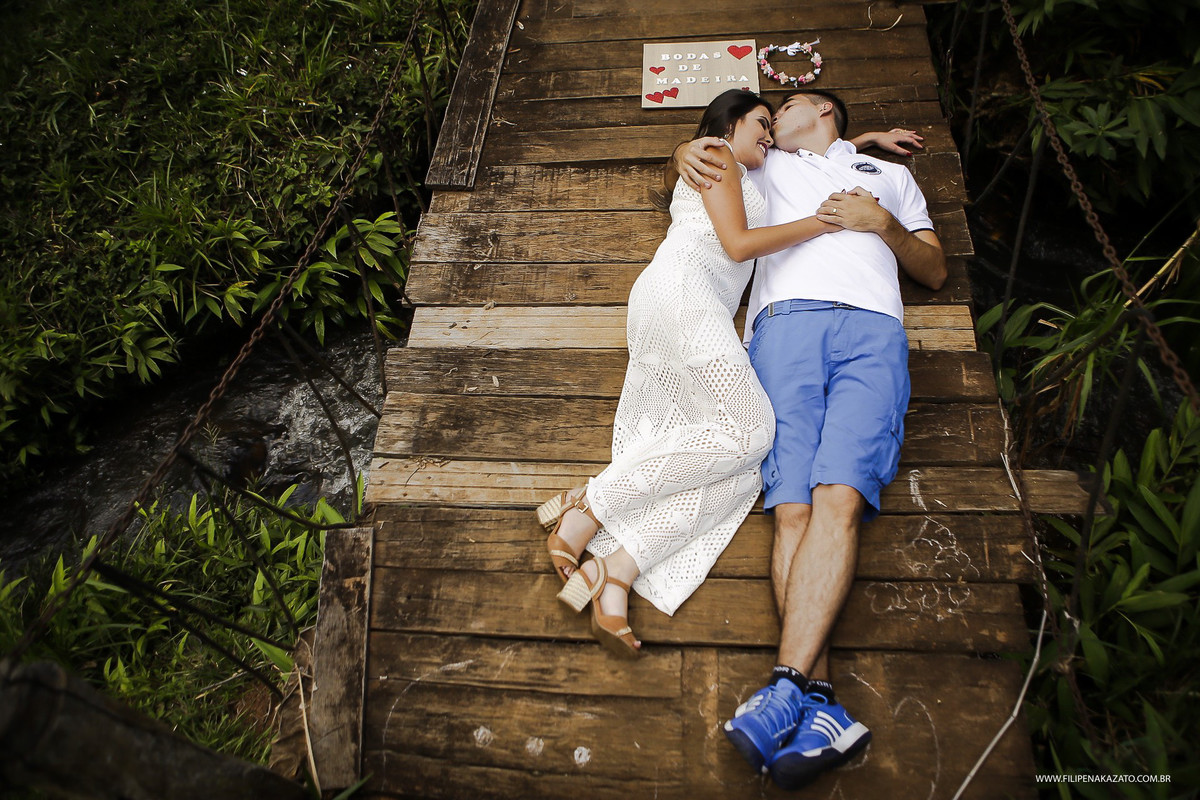 Ensaio bodas de madeira