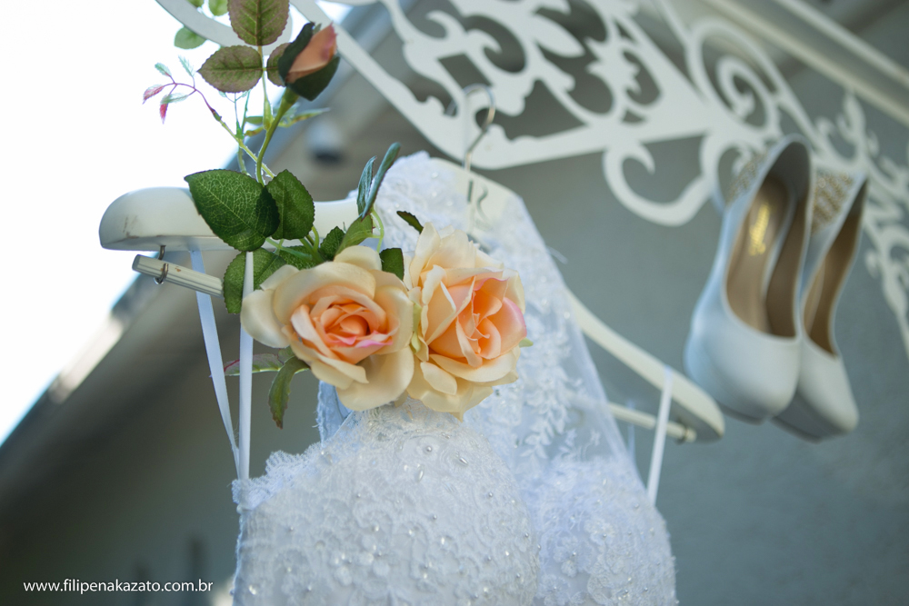 detalhes vestido da noiva