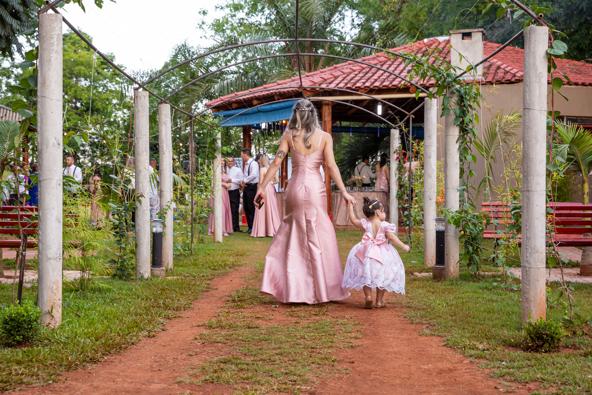 Convidados antes da cerimônia