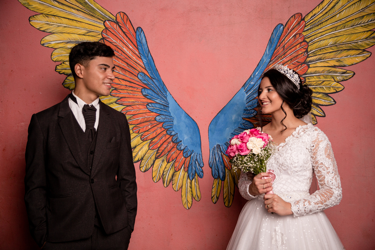 Fotos após cerimônia