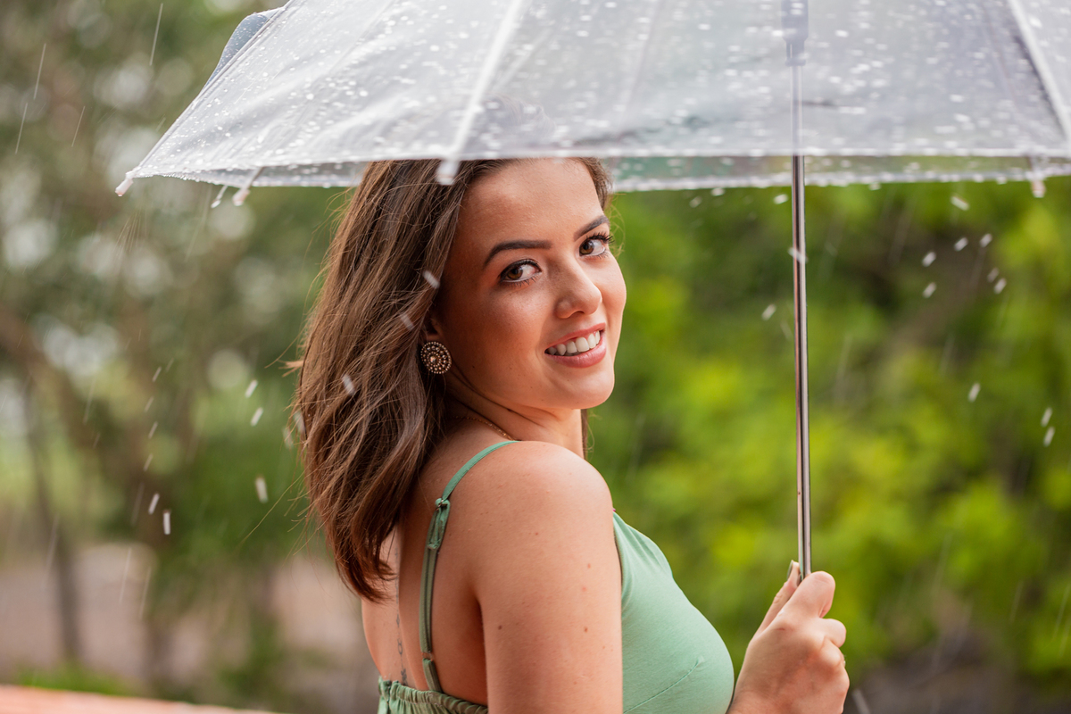 Choveu? Tudo bem a foto ficou linda.