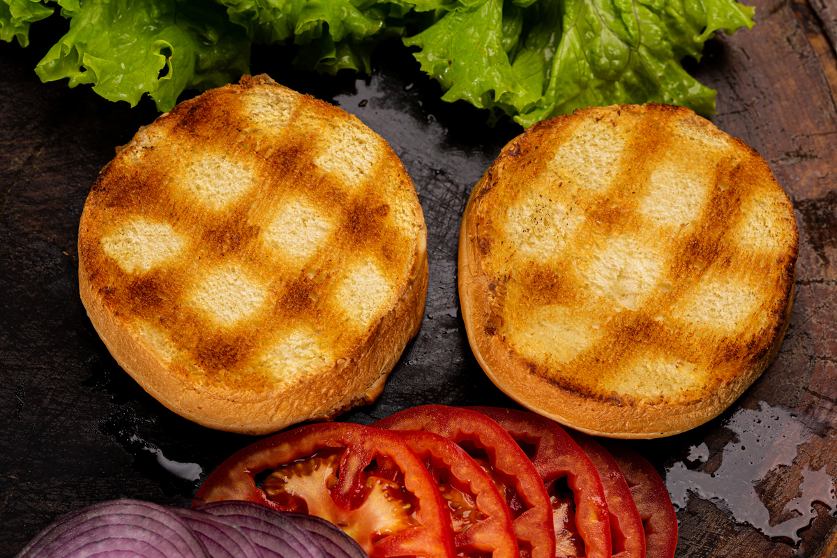 Pão brioche redondo