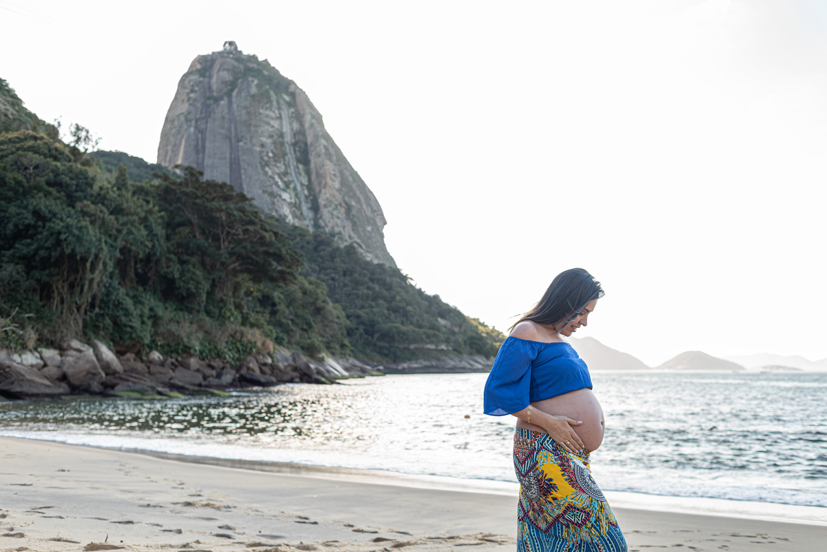ensaio-externo-gestante-rj-praia-vermelha-urca-nascer-do-sol