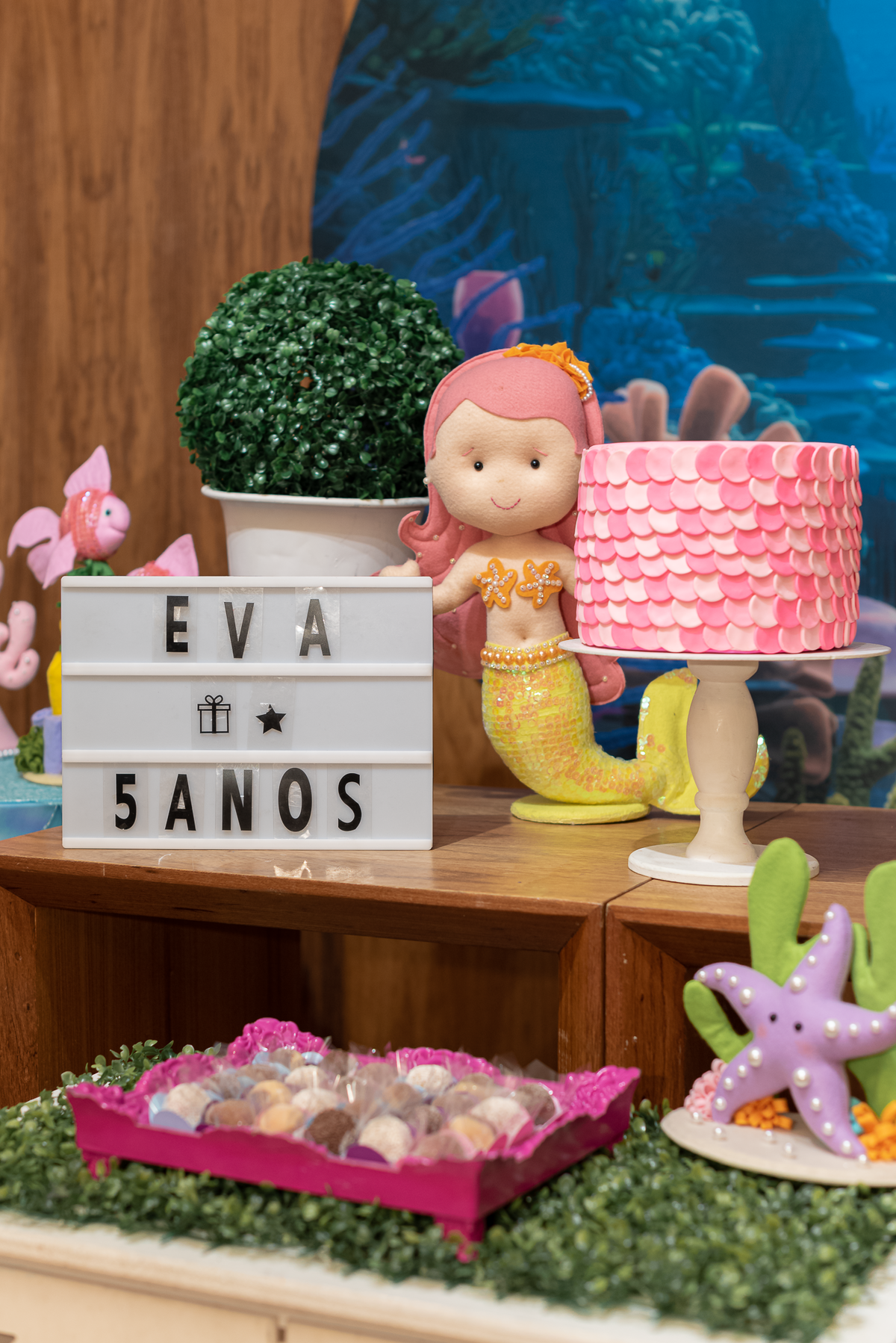 festa-infantil-rj-5-anos-menina-tema-decoracao-fundo-do-mar-sereia-espoleta-play-laranjeiras