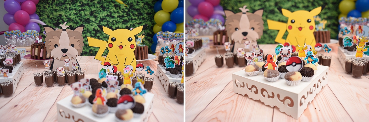 festa-infantil-rj-3-e-5-anos-menino-menina-irmaos-tema-decoracao-pokemon-cachorrinhos-laranjeiras