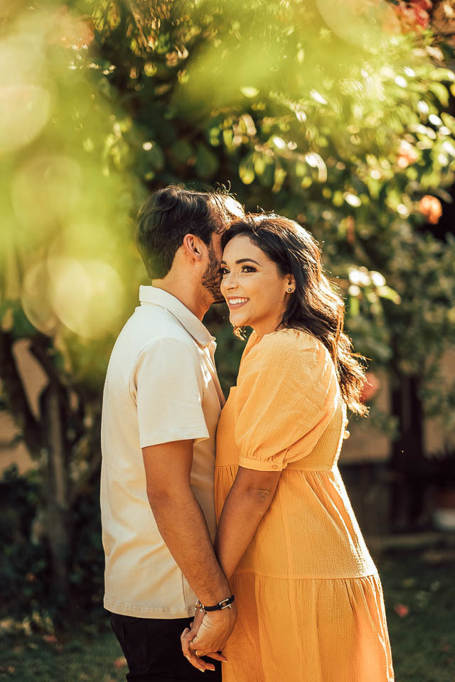 FOTOS PRE WEDDING JARDIM EM  CASA