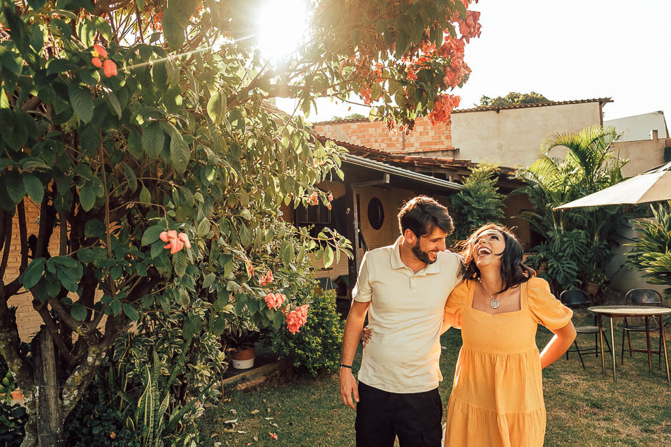FOTOS PRE WEDDING EM CASA