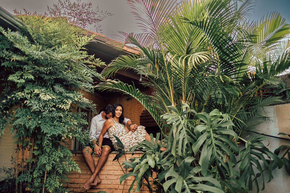 FOTOS PRE CASAMENTO EM CASA