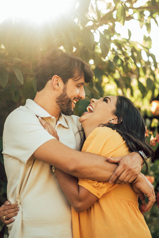 FOTOS PRE WEDDING JARDIM EM  CASA