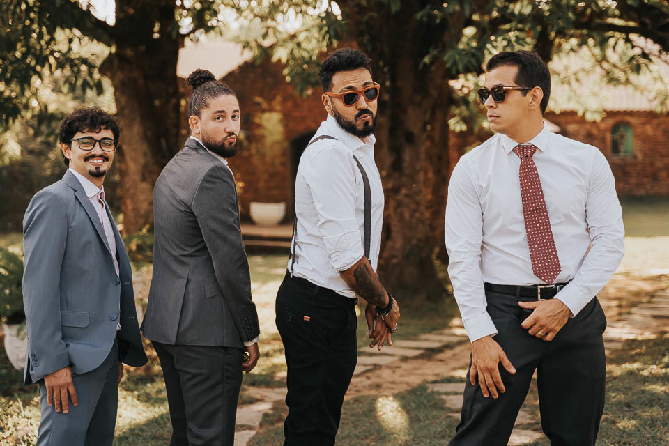 FOTOS MAKING OF NOIVO CO PADRINHOS SITIO