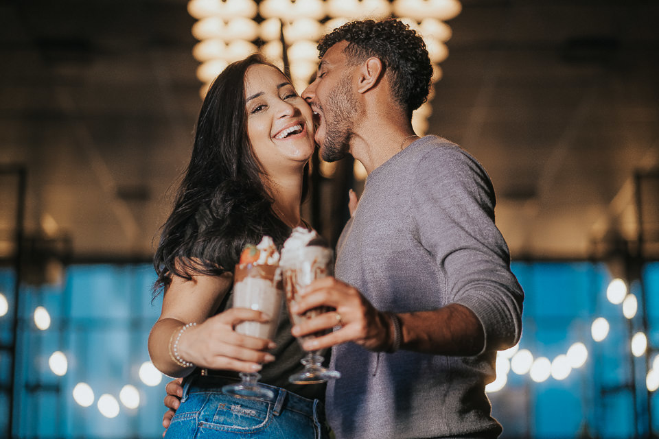 ENSAIO PRE WEDDING MILKSHAKE