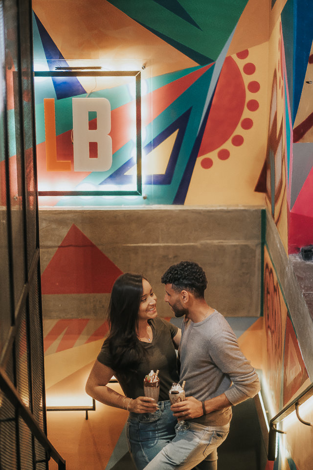 ENSAIO PRE WEDDING MILKSHAKE