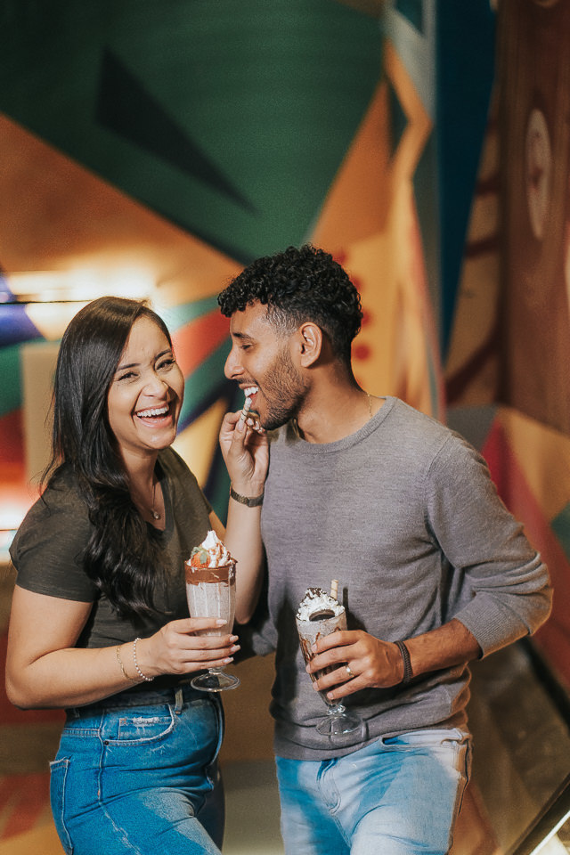 ENSAIO PRE WEDDING MILKSHAKE