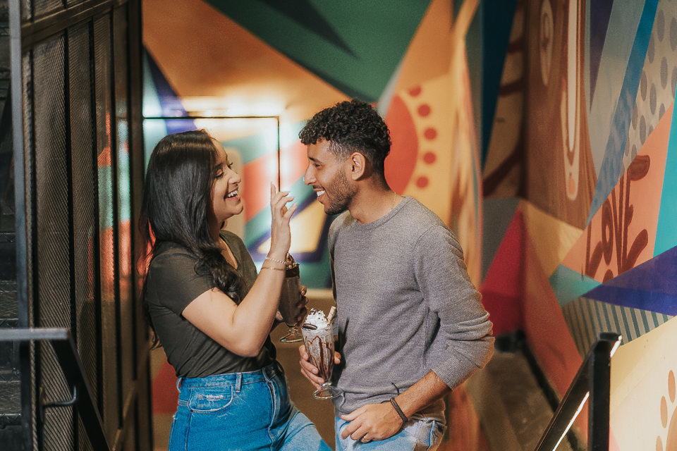 ENSAIO PRE WEDDING MILKSHAKE