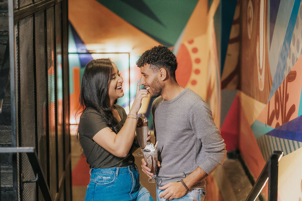 ENSAIO PRE WEDDING MILKSHAKE