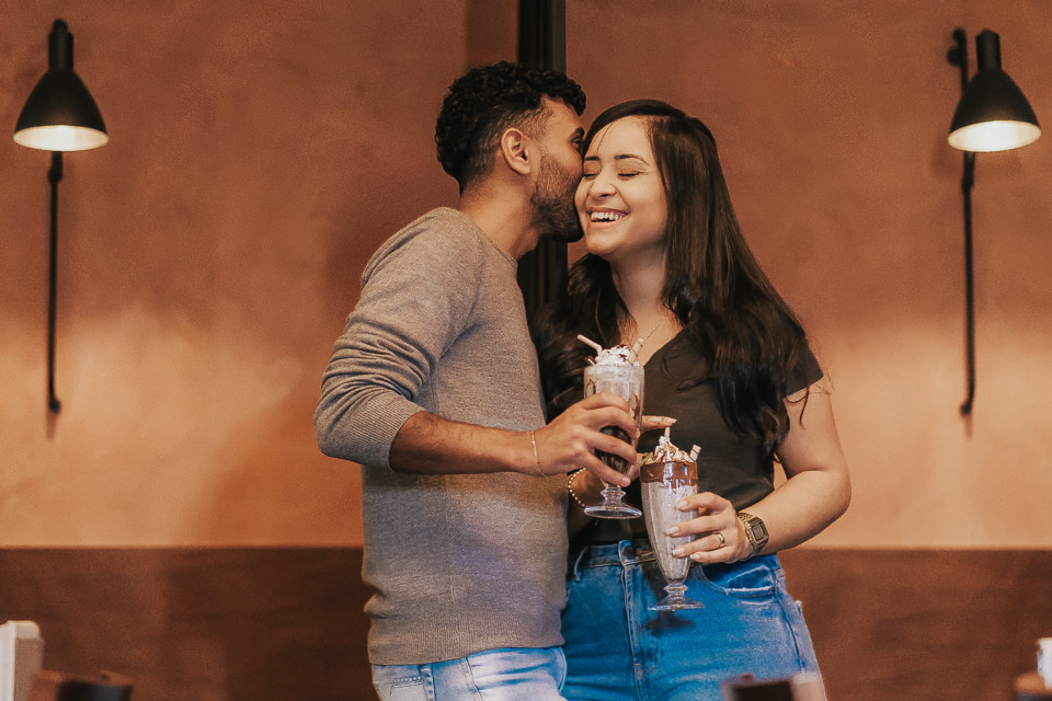 ENSAIO PRE WEDDING SORVETE