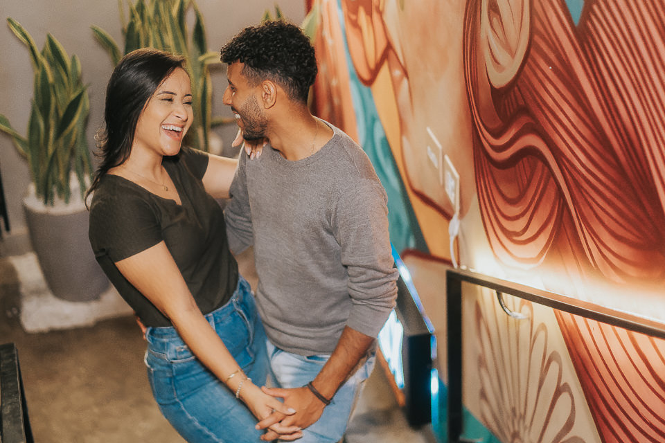 ENSAIO PRE WEDDING HAMBURGUERIA