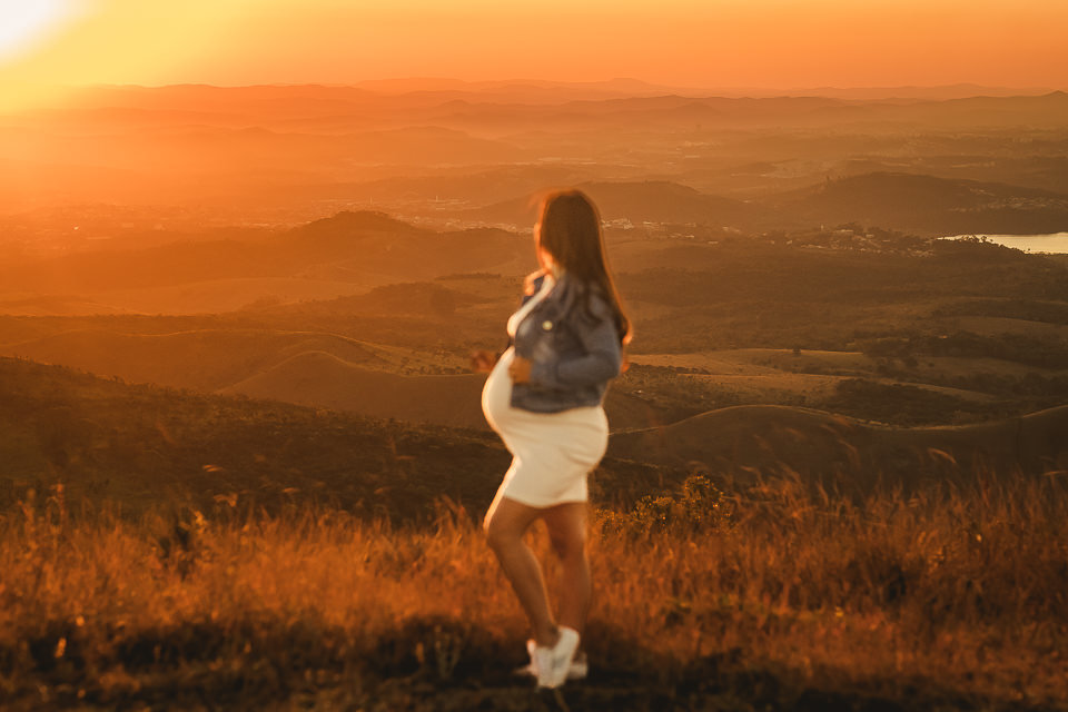 ENSAIO GESTANTE POR DO SOL SERRA DO ROLA MOÇA 