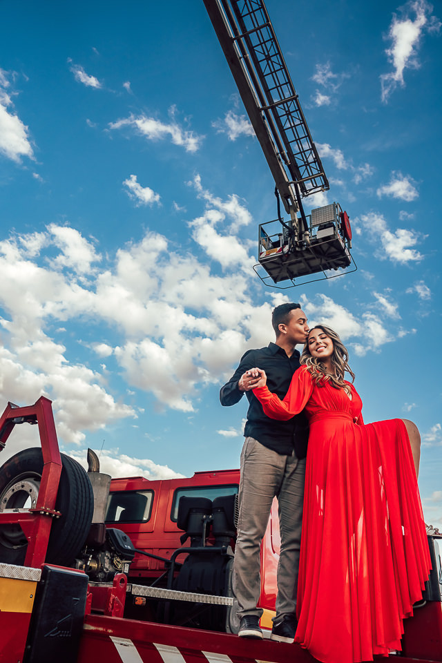 FOTOS  PRE CASAMENTO BOMBEIROS