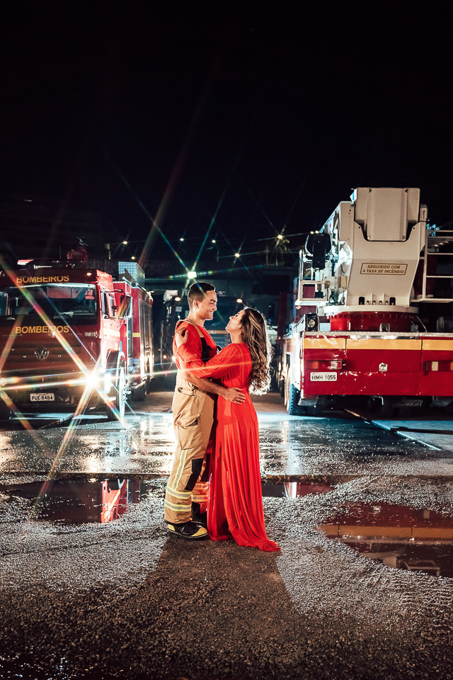 FOTOS  PRE CASAMENTO BOMBEIROS