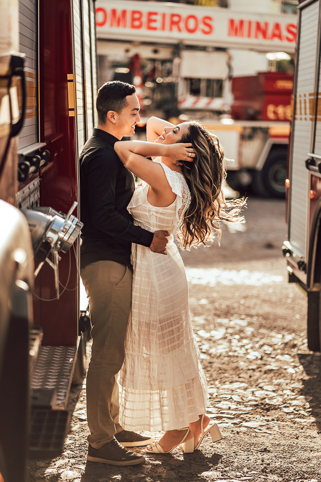 FOTOS ENSAIO PRE WEDDING BOMBEIROS BH