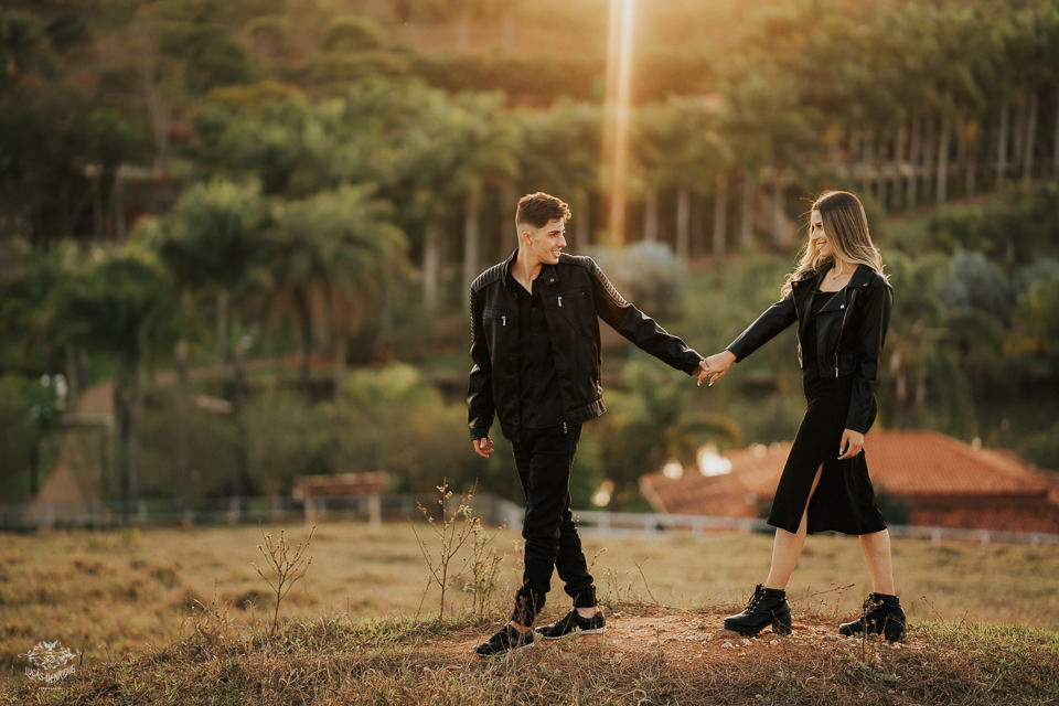 fotos ensaio pre wedding noivos de preto 