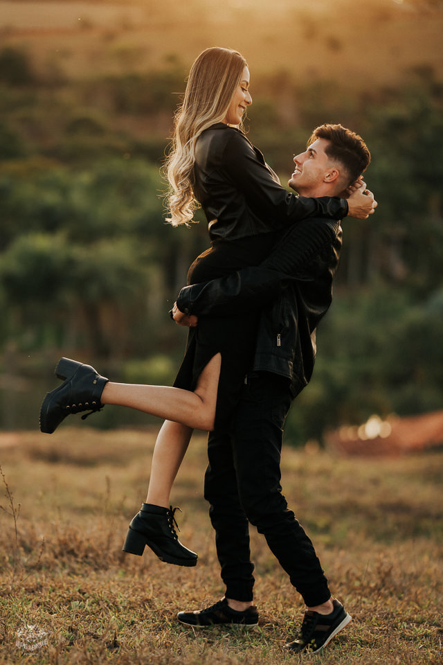 fotos ensaio pre wedding noivos de preto 