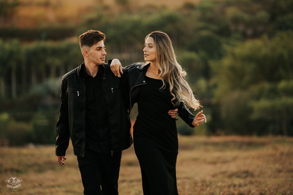 fotos ensaio pre wedding noivos de preto 