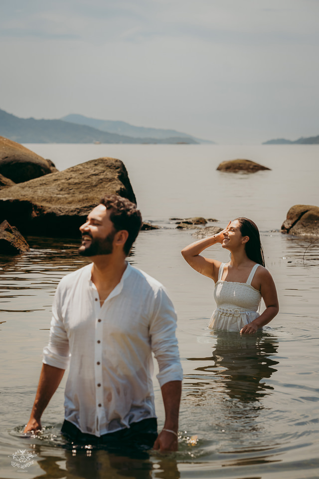 FOTOS ENSAIO PRE WEDDING PRAIA DO LABORATORIO RJ