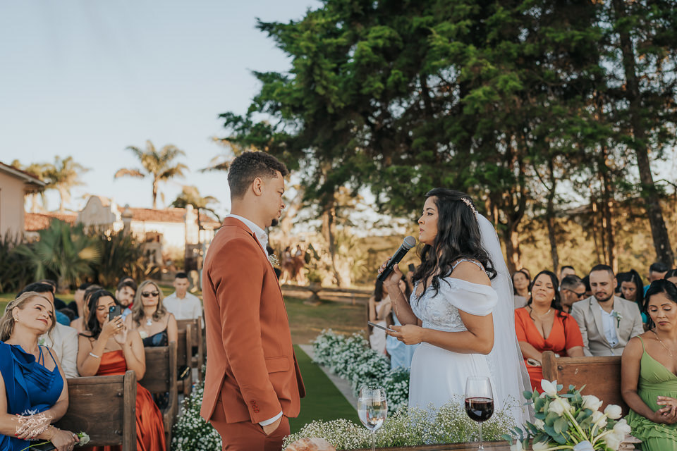 FOTOS CERIMONIA DE CASAMENTO POR DO SOL VILA RELICARIO 