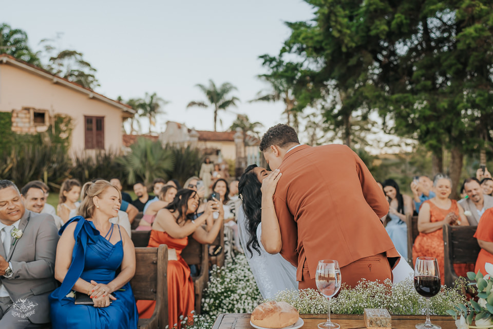 FOTOS CERIMONIA DE CASAMENTO POR DO SOL VILA RELICARIO 