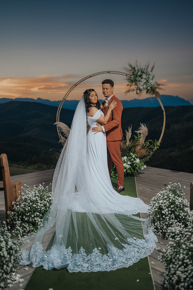 FOTOS CERIMONIA DE CASAMENTO POR DO SOL VILA RELICARIO 