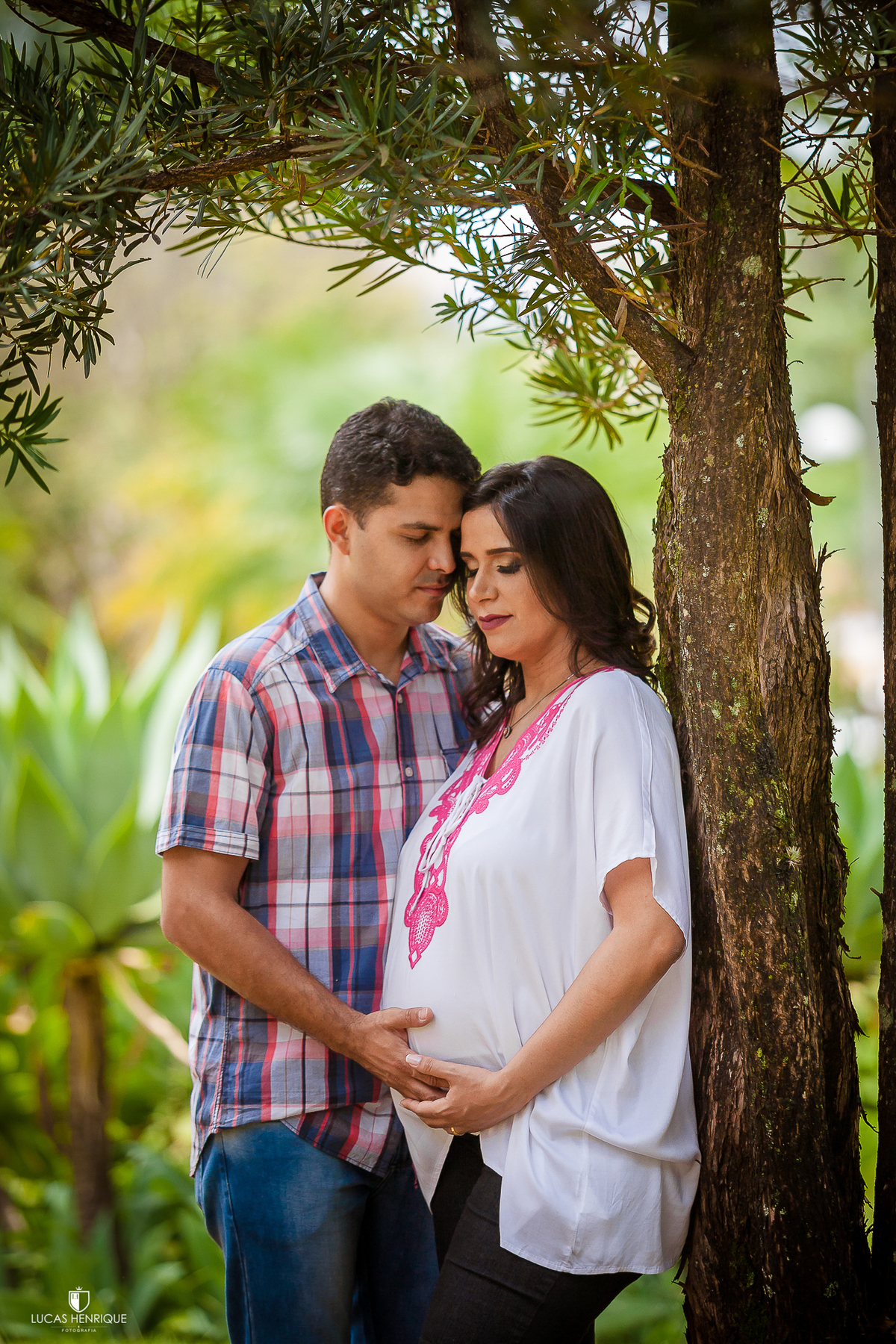 ensaio gestante do atletico e cruzeiro no parque das aguas