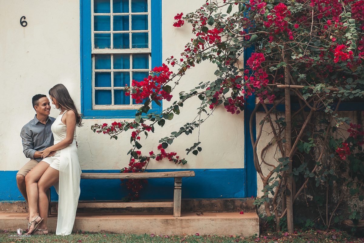 ensaio pré casamento na Vila Biribiri em Diamantina - MG