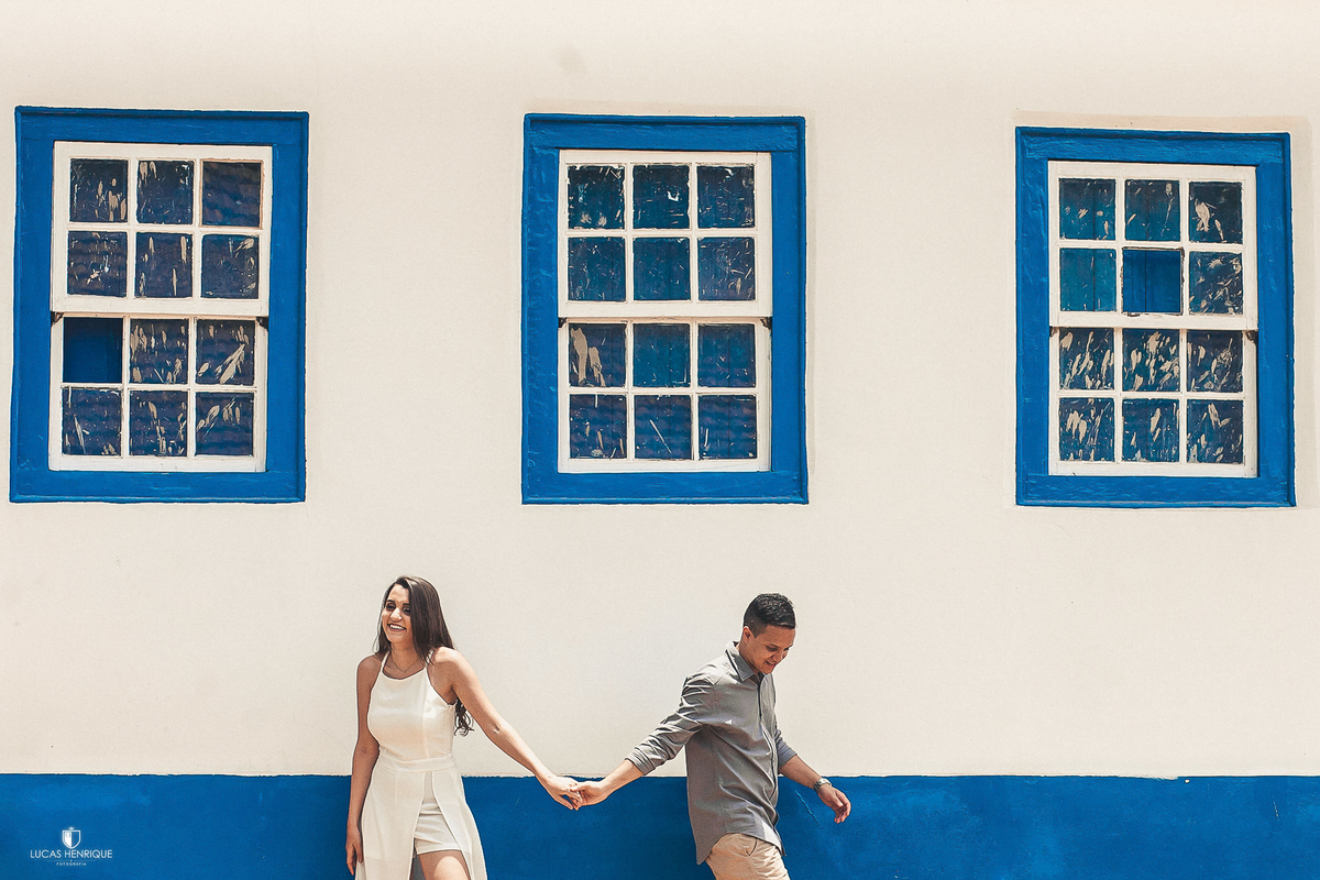 ensaio pré casamento na Vila Biribiri em Diamantina - MG