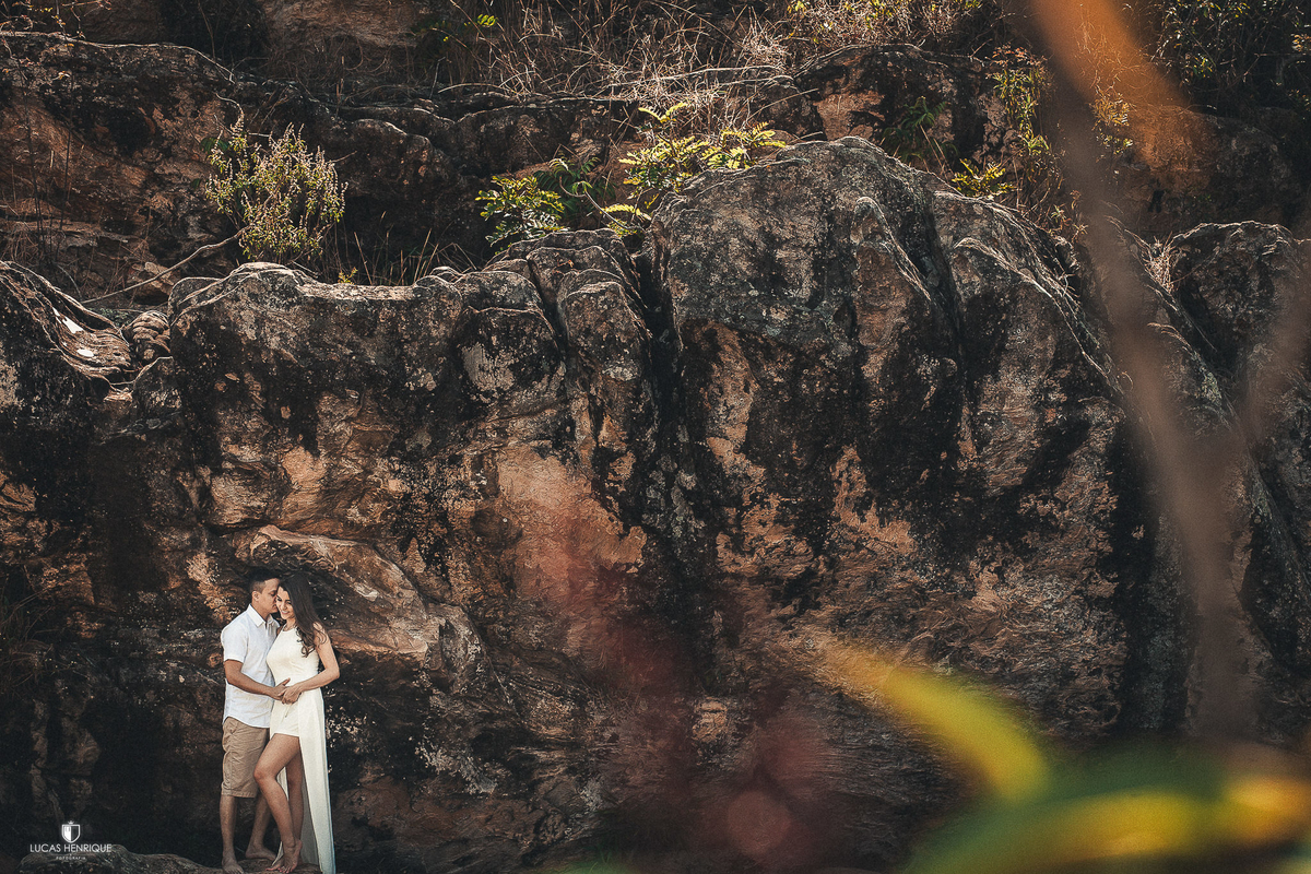 ensaio pré casamento na cachoeira do Sentinela em diamantina  - MG