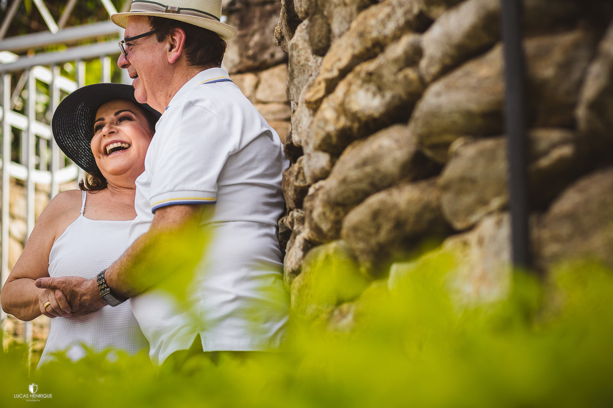 ensaio de 40 anos de casados na igrejinha da pampulha