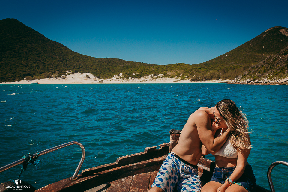 ENSAIO PRE WEDDING DE BARCO NO RIO DE JANEIRO