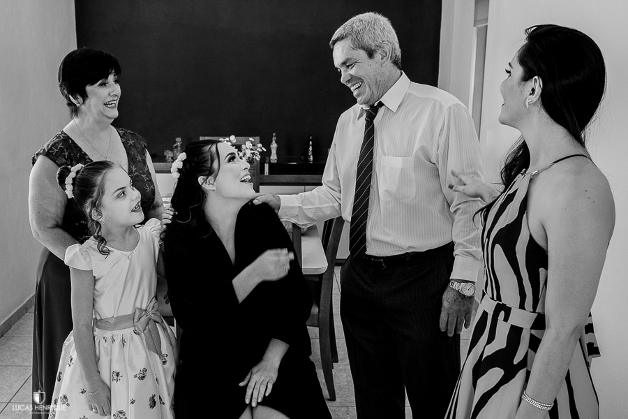 MOMENTO EMOCIONANTE MAKING OF DA NOIVA EM FAMILIA