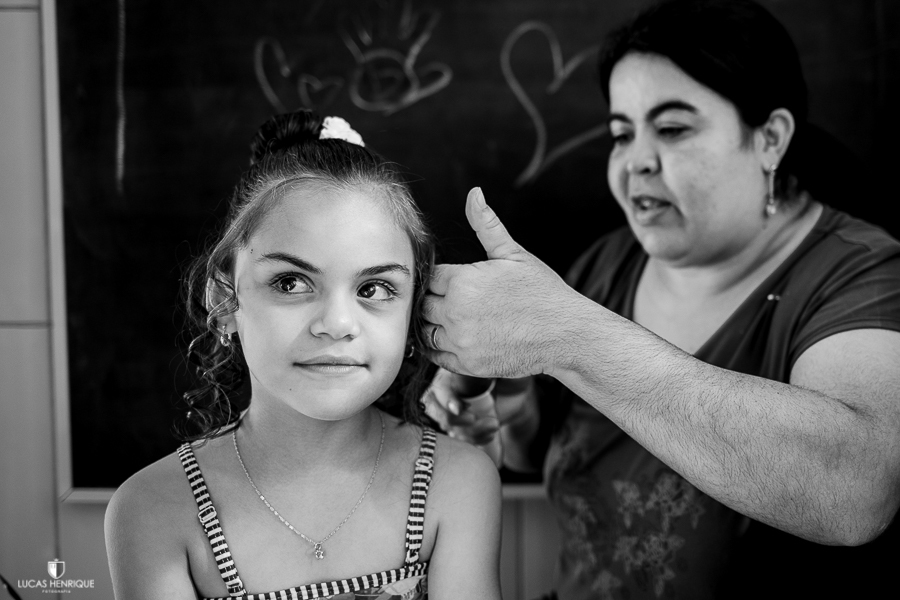 FOTOS DA FILHA DA NOIVA NO MAKING OF