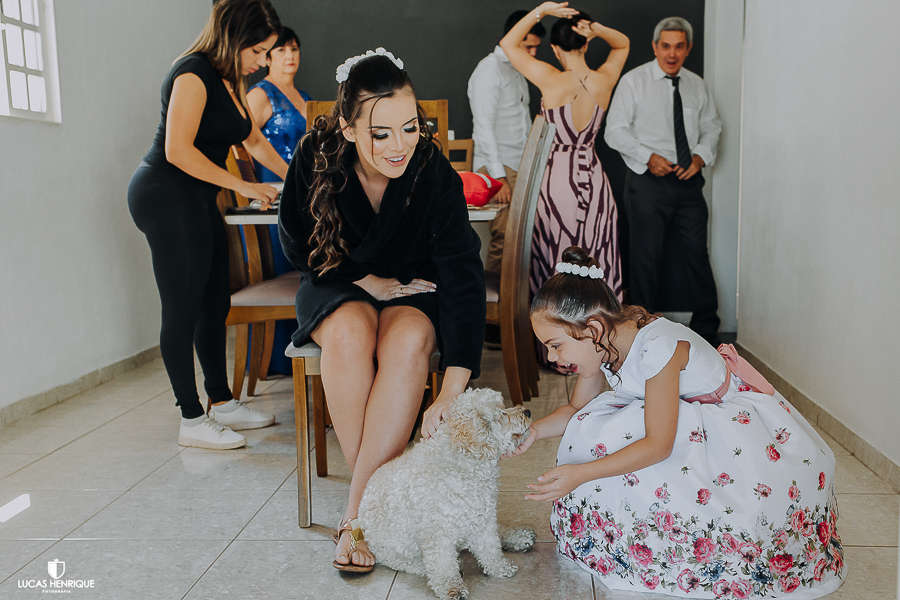 MAKING OF DA NOIVA COM CACHORRO