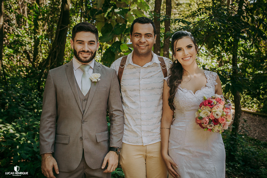 SELFIE COM OS NOIVOS