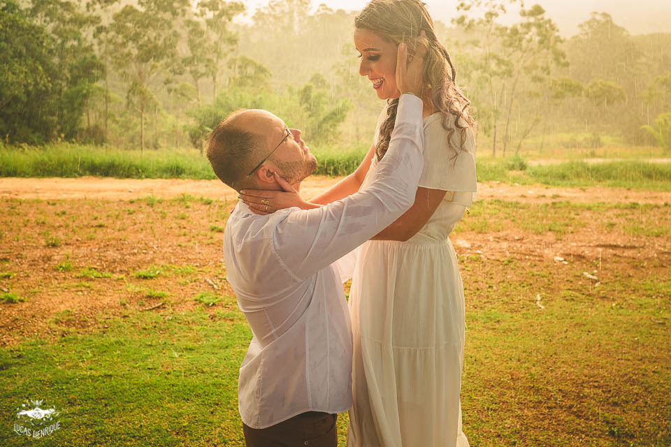 ENSAIO PRE WEDDING NA CHUVA