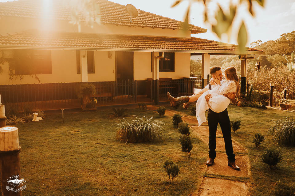 ENSAIO PRE WEDDING CASA NO SITIO