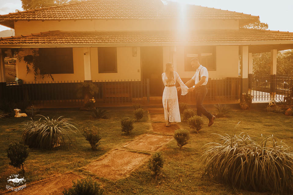 ENSAIO PRE WEDDING CASA NO SITIO
